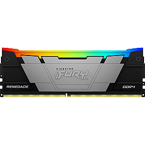 Atmintis Kingston Fury Renegade RGB, DDR4, 8 GB, 4600 MHz, CL16 (KF436C16RB2A/8)