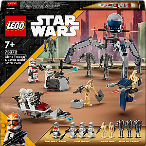 LEGO Star Wars Clone Trooper™ Battle Droid™ mūšio rinkinys (75372)