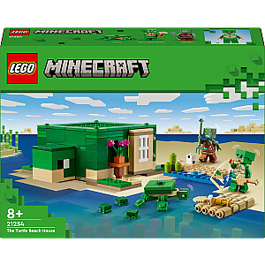 LEGO Minecraft vėžlių paplūdimio namas (21254)