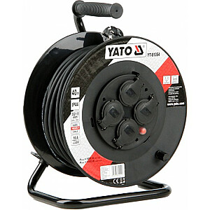 Ritės prailginimo laidas Yato 40m/4 lizdai 230V H05RR-F 3x1,5m2 (YT-81054)