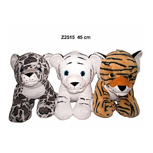 Pliušiniai gyvūnai (tigras, leopardas, baltasis tigras) 45 cm (Z2515) 160195