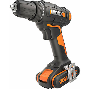 Дрель/отвертка Worx Отвертка WORX WX100 30 Нм, 20 В, аккумулятор 2,0 Ач