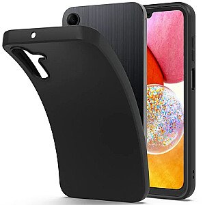 Fusion elegance pluošto tvirtas silikoninis dėklas, skirtas Samsung A156 Galaxy A15 5G juodas