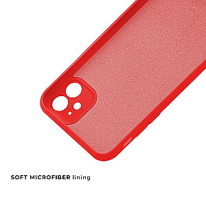 Fusion elegance pluošto patvarus silikoninis dėklas, skirtas Xiaomi Redmi 13C | Poco C65 4G raudona