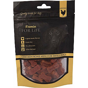 Šunų skanėstas Fitmin For Life mini vištienos kaulas 70g