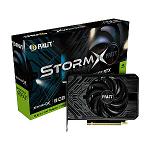 Vaizdo plokštė „Palit GeForce RTX 4060 StormX NVIDIA 8 ГБ GDDR6“