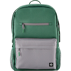 HP Campus 15.6 Backpack - 17 Liter Capacity - Green, Light Grey