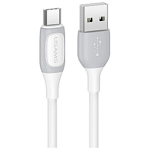 Usams US-SJ596 USB-C laidas | 3A 1m baltas