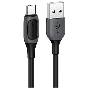 Usams US-SJ596 USB-C laidas | 3A 1m juodas