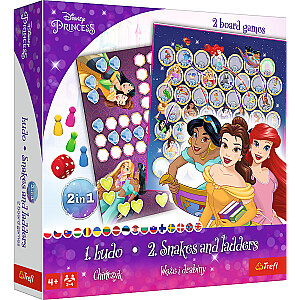 TREFL DISNEY PRINCESS Настольная игра 2 в 1 Принцессы