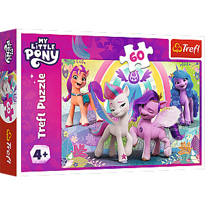 TREFL MY LITTLE PONY Dėlionė „Mano mažasis ponis“, 60 det.