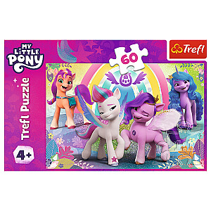 TREFL MY LITTLE PONY Dėlionė „Mano mažasis ponis“, 60 det.