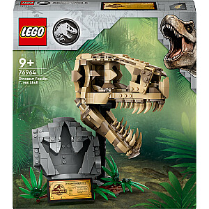 LEGO Jurassic World dinozaurų skeletas – tiranozauro kaukolė (76964)