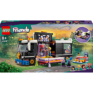„LEGO Friends“ popžvaigždės koncertinis autobusas (42619)