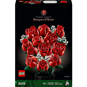 LEGO Icons rožių puokštė (10328)