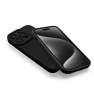 Fusion Softy прочный силиконовый чехол для Apple iPhone 15 Pro Max черный