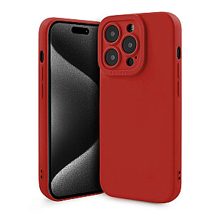 Fusion Softy patvarus silikoninis dėklas, skirtas Apple iPhone 13 Red