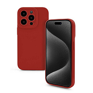 Fusion Softy patvarus silikoninis dėklas, skirtas Apple iPhone 13 Red