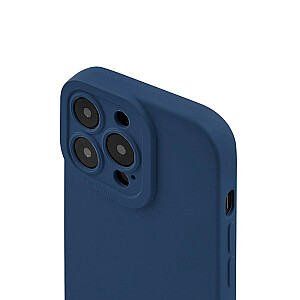 Fusion Softy patvarus silikoninis dėklas, skirtas Apple iPhone 13 Pro Blue