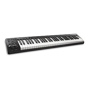 M-AUDIO Keystation 61 MIDI Keyboard MK3 61 Keys USB Black, White