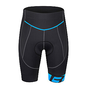 Dviračių šortai Force B30 Black/Blue 3XL