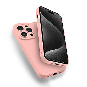 Fusion Softy patvarus silikoninis dėklas, skirtas Apple iPhone 15 Pro Pink