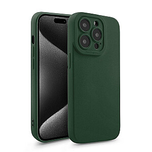 Fusion Softy patvarus silikoninis dėklas, skirtas Xiaomi Redmi Note 11 4G Green