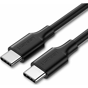 USB laidas Ugreen USB-C į USB-C, 3 m, juodas (UGR1154BLK)