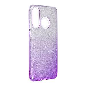 Fusion blizgantis silikoninis dėklas, skirtas Huawei P30 Lite Purple