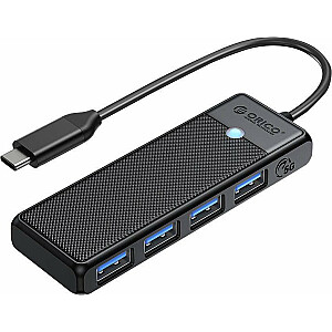 Orico USB šakotuvas PAPW4A-C3-015-BK-EP 4x USB-A 3.0 (PAPW4A-C3-015-BK-EP)
