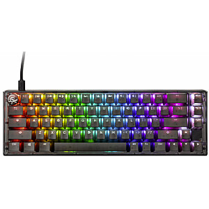 Klaviatūra Ducky One 3 Aura RGB SF Black MX-Silent-Red