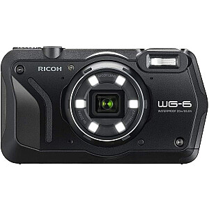 Ricoh WG-6 Digital Waterproof Compact Camera - Black