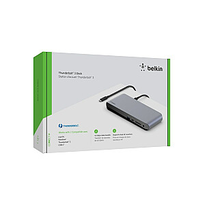 Проводная док-станция Belkin Thunderbolt 3 Pro, черная