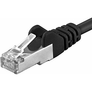 PremiumCord PREMIUMCORD Патч-кабель CAT6a S-FTP, RJ45-RJ45, AWG 26/7 1,5 м черный