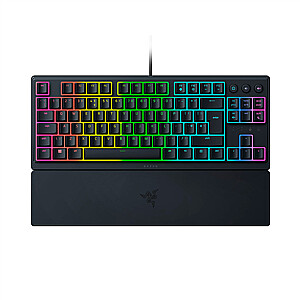 Razer Ornata V3 Tenkeyless žaidimų klaviatūra, rusiško išdėstymo, laidinė, juoda Razer