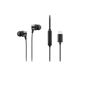 Lenovo USB-C Wired In-Ear Headphones (with inline control) Lenovo