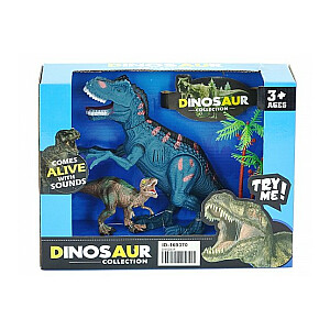 Dinozaurų figūrėlės (viena su garsu) plastikinė 29,5x22x10 cm 525603