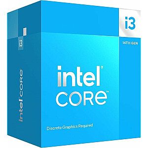 Procesorius Intel Core i3-14100F 4,7 GHz 5 MB LGA1700