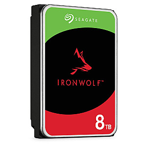 Seagate IronWolf ST8000VN002 3,5" 8TB Serial ATA III vidinis kietasis diskas