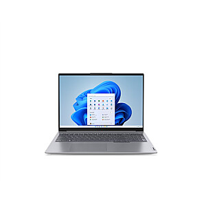 Lenovo ThinkBook 16 G6 IRL Arctic Grey 16 " IPS WUXGA 1920 x 1200 pikselių Anti-glare Intel Core i5 i5-1335U 16 GB DDR5-5200 Intel Iris Xe Graphics Windows 11 Pro 802.11ax Keyboard 2 back4 Bluetooth Warner kalba.