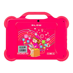 Planšetinis kompiuteris KidsTAB10 4G BLOW 4/64GB rožinis + dėklas