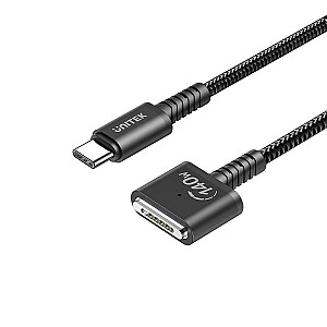 Įkrovimo kabelis UNITEK USB-C - MAGSAFE 3 140 W, 2 m