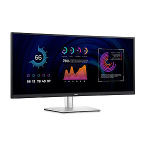 Dell LCD P3424WE 34" IPS WQHD/3440x1440/DP,HDMI,USB-C,USB/Silver, Black/5Y Dell