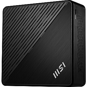 MSI Cubi 5 12M-002EU Intel® Core™ i5 i5-1235U 8 ГБ DDR4-SDRAM 512 ГБ твердотельный накопитель Windows 11 Pro Мини-ПК Черный