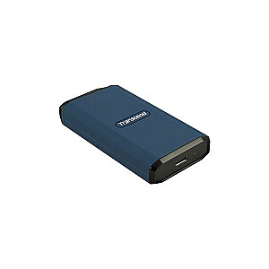 External SSD TRANSCEND ESD410C 2TB USB-C 3D NAND Write speed 2000 MBytes/sec Read speed 2000 MBytes/sec TS2TESD410C