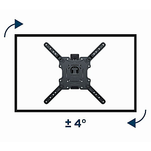 Gembird WM-55ST-01 Premium pasukamas sieninis laikiklis televizoriui, 32–55 colių (32 kg)