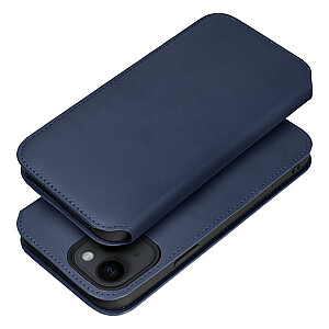 Fusion Dual Pocket Book knygų dėklas, skirtas Samsung A145 | A146 Galaxy A14 4G | 5G mėlyna
