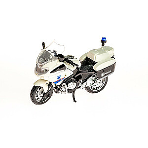 Policijos motociklas (šviesa, garsas) 19 cm HW20002874