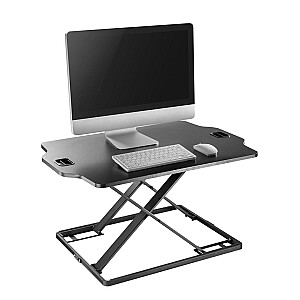 Ergo Office ER-419 nešiojamojo kompiuterio monitoriaus stovas Reguliuojamas aukštis Stovimas Sėdimas Darbo itin plonas 10kg