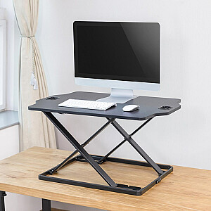 Ergo Office ER-419 nešiojamojo kompiuterio monitoriaus stovas Reguliuojamas aukštis Stovimas Sėdimas Darbo itin plonas 10kg